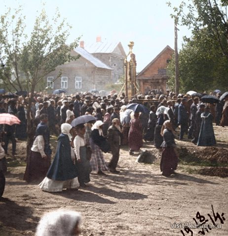 Крестный ход. 18 ноября 1914 года