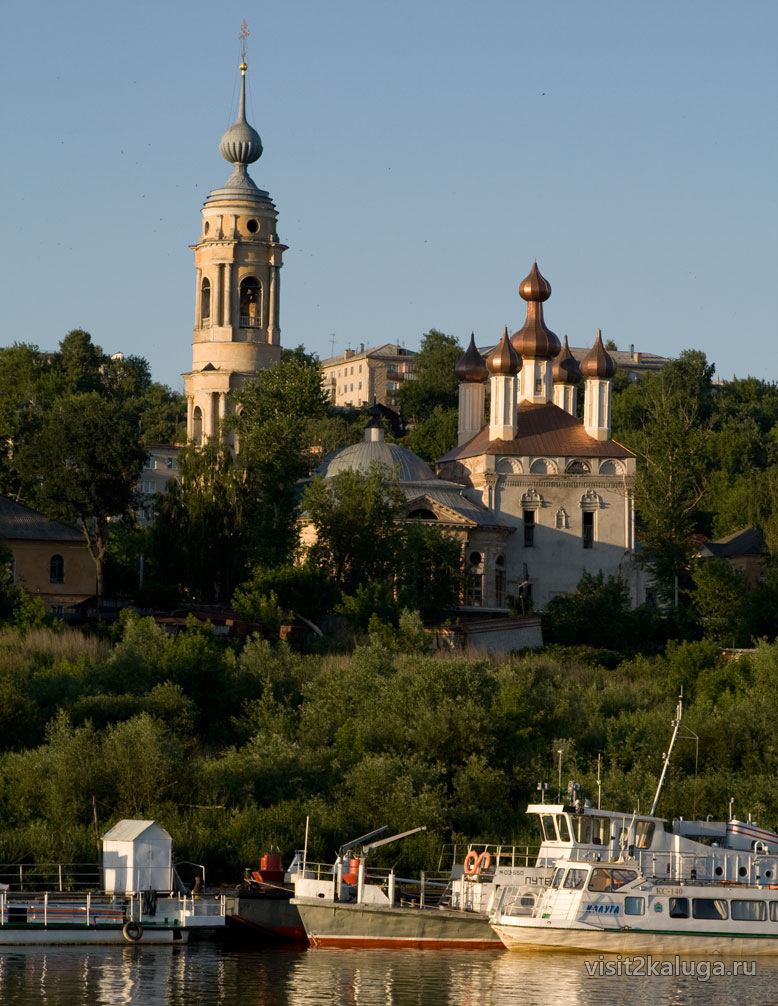 Церковь правобережья Калуги