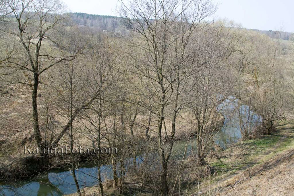 Река Яченка. Апрель