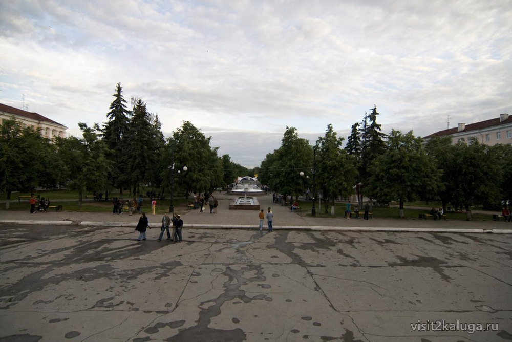 Вид на театральную площадь