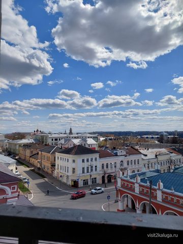 Площадь Старый Торг и Гостиный двор с высоты