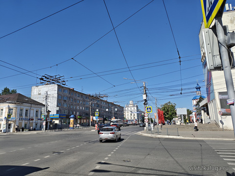 Перекрёсток Кирова и Ленина