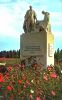 Высота Безымянная. Памятник 16 войнам-коммунистам, геройски погибшим на этой Безымянной высоте в сентябре 1943г.
Фото К.Попова. 1971